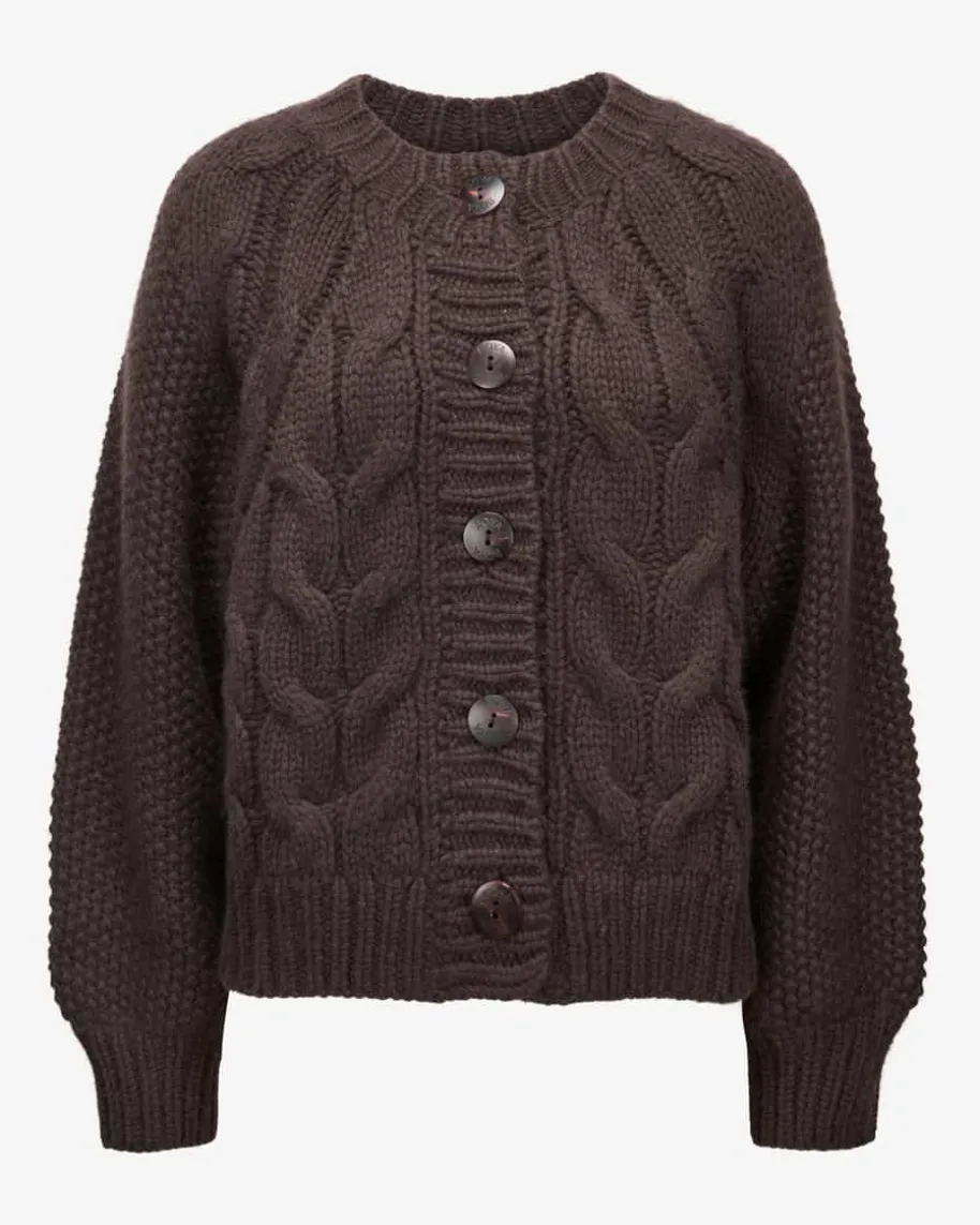 Ally Cashmere-Strickjacke