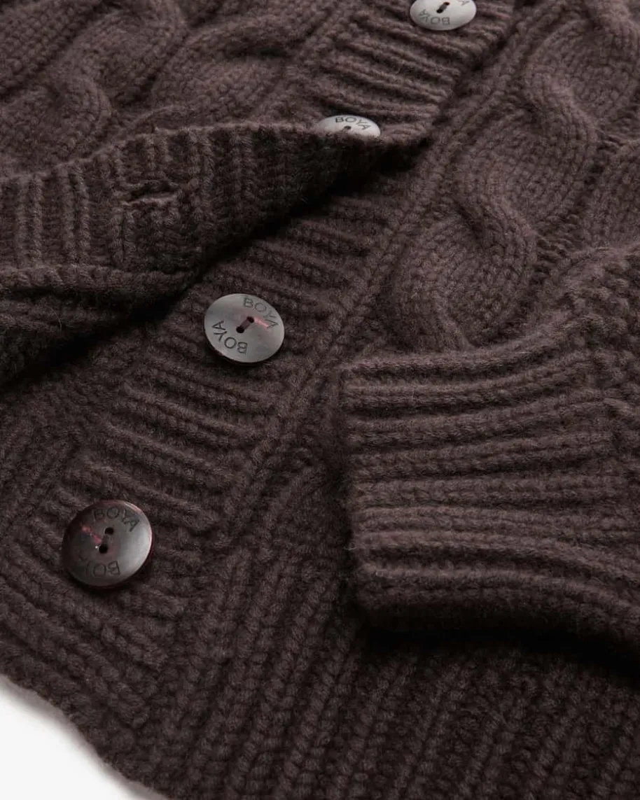 Ally Cashmere-Strickjacke