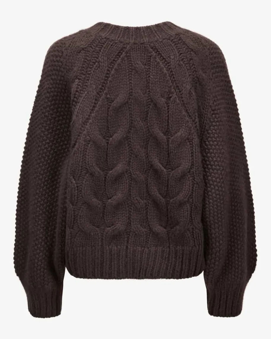 Ally Cashmere-Strickjacke