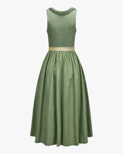 Anne Leinendirndl lang mit Sylvia Schürze