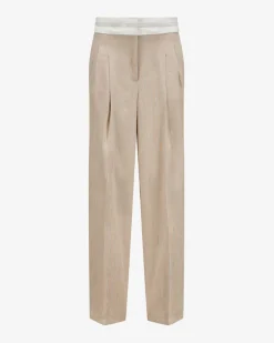 Anny Hose Fashion Fit aus Leinen und Baumwolle