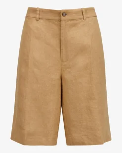 Bermudas aus Leinen