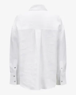 Besna Leinen-Hemdbluse Oversize Fit