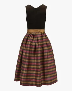 Bette Midi-Dirndl mit Seidenschürze