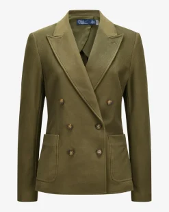 Blazer aus Baumwolle