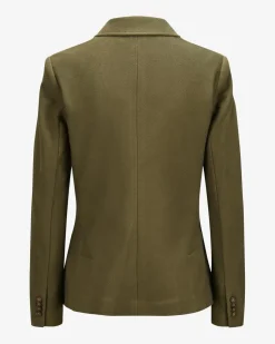 Blazer aus Baumwolle