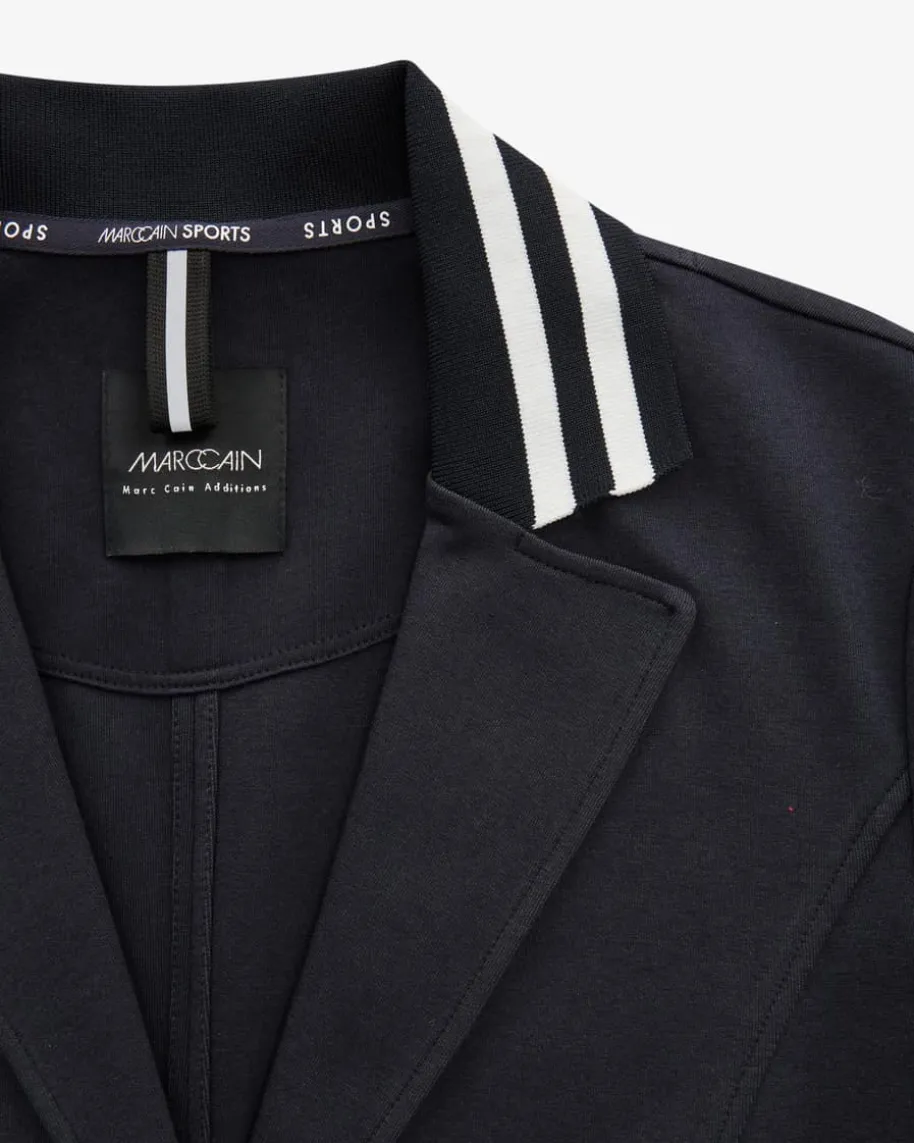 Blazer aus Baumwoll-Mix