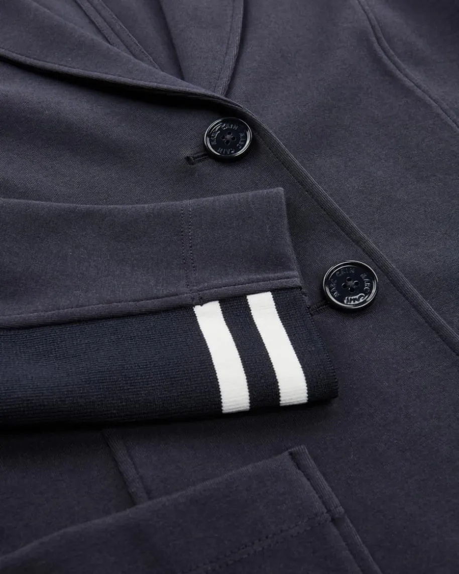 Blazer aus Baumwoll-Mix