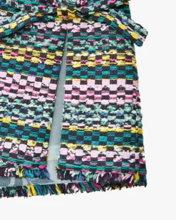 Blazer aus Baumwoll-Mix