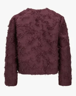 Blazer aus Baumwoll-Mix