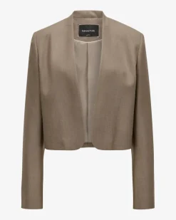 Blazer aus Merinowolle-Mix