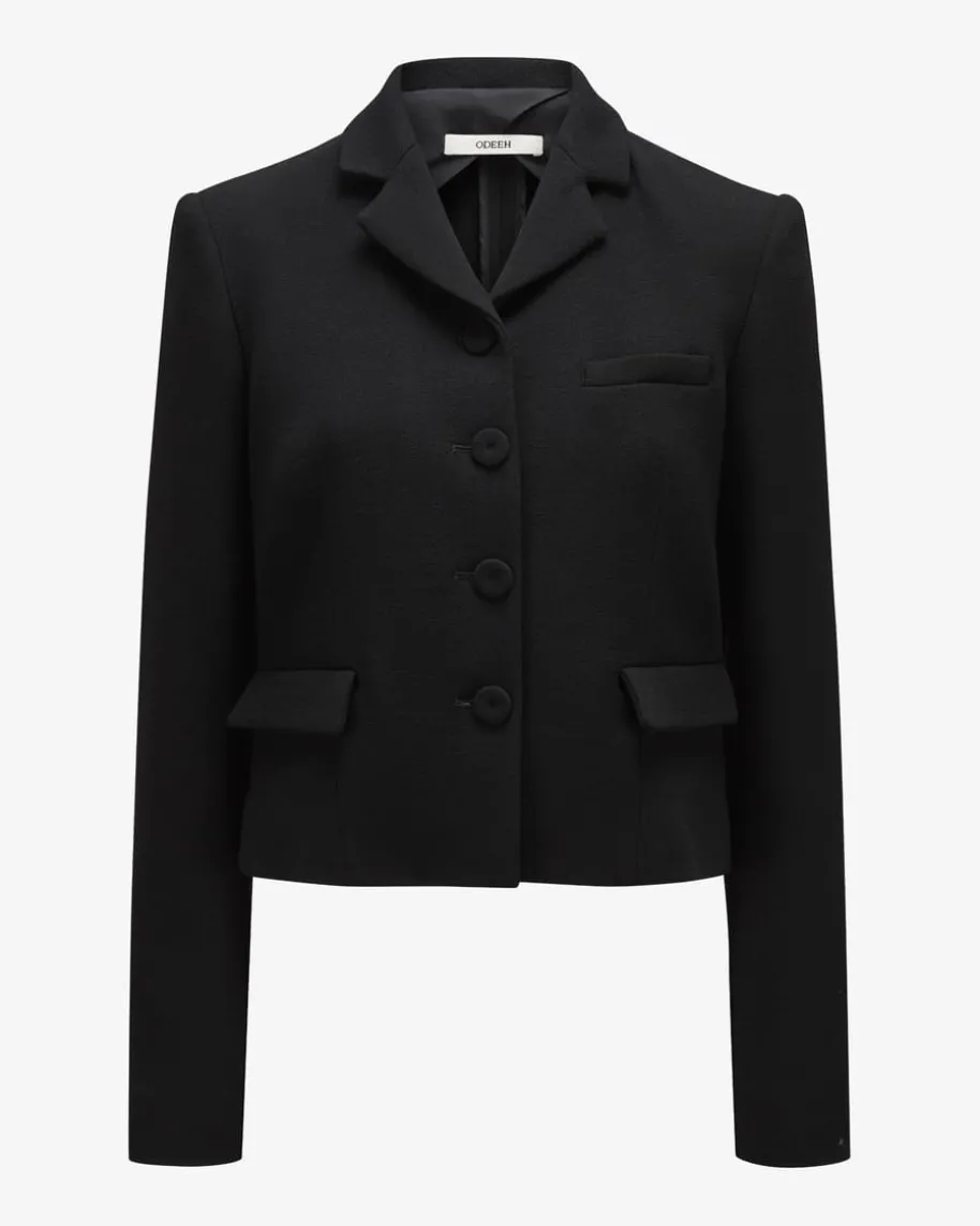 Blazer aus Schurwoll-Mix