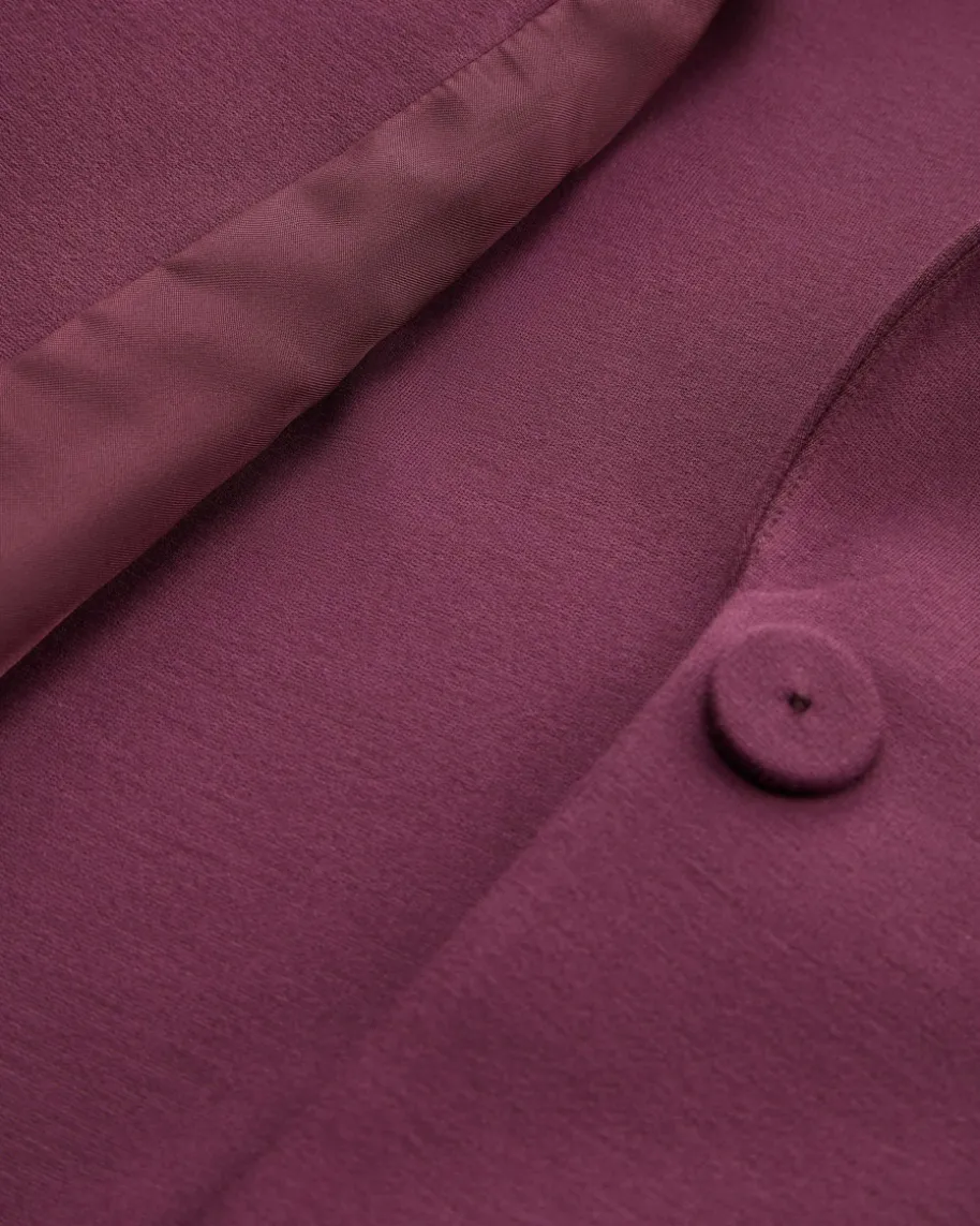 Blazer aus Viskose-Mix