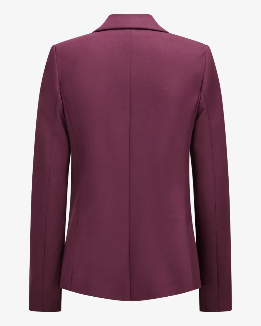 Blazer aus Viskose-Mix