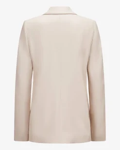 Blazer aus Viskose-Mix