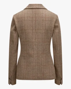 Blazer Slim Fit aus Schurwolle und Cashmere