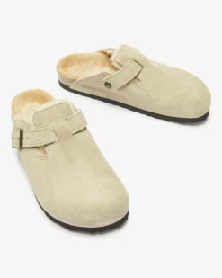 Boston Shearling Pantoletten