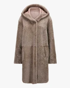 Cammy Wende-Lammfellmantel