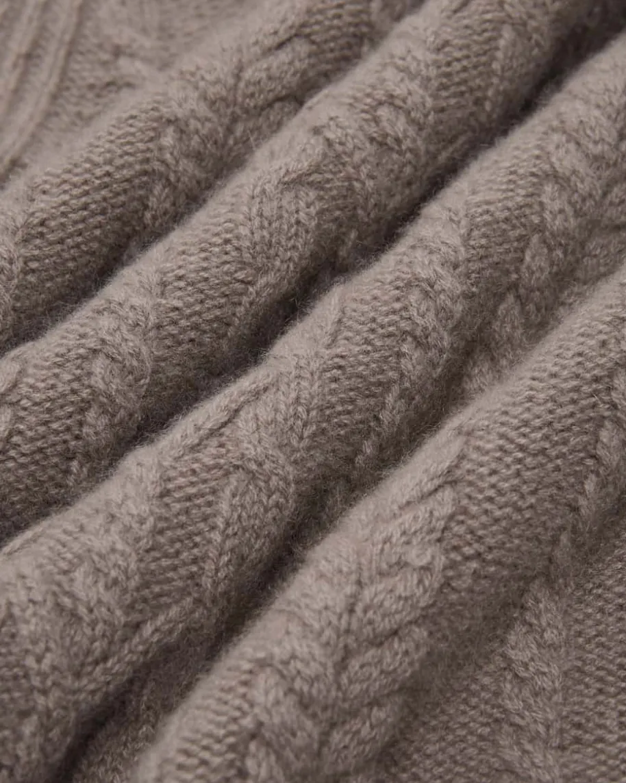 Cashmere-Rollkragenpullover