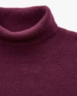 Cashmere-Seiden-Rollkragenpullover