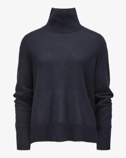 Cashmere-Stehkragenpullover