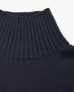 Cashmere-Stehkragenpullover