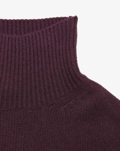 Cashmere-Stehkragenpullover