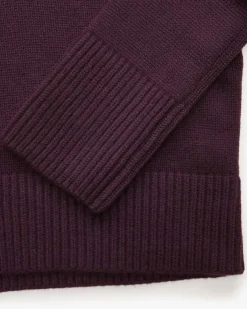 Cashmere-Stehkragenpullover