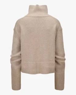 Cashmere-Stehkragenpullover
