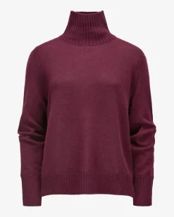 Cashmere-Stehkragenpullover