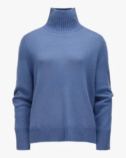 Cashmere-Stehkragenpullover
