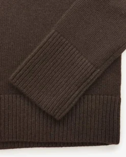 Cashmere-Stehkragenpullover