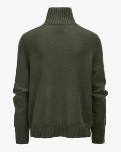 Cashmere-Stehkragenpullover