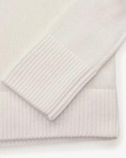 Cashmere-Stehkragenpullover