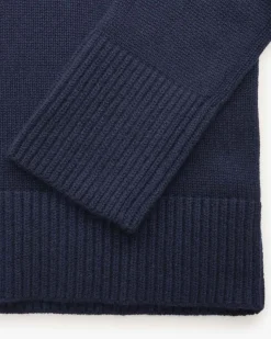 Cashmere-Stehkragenpullover