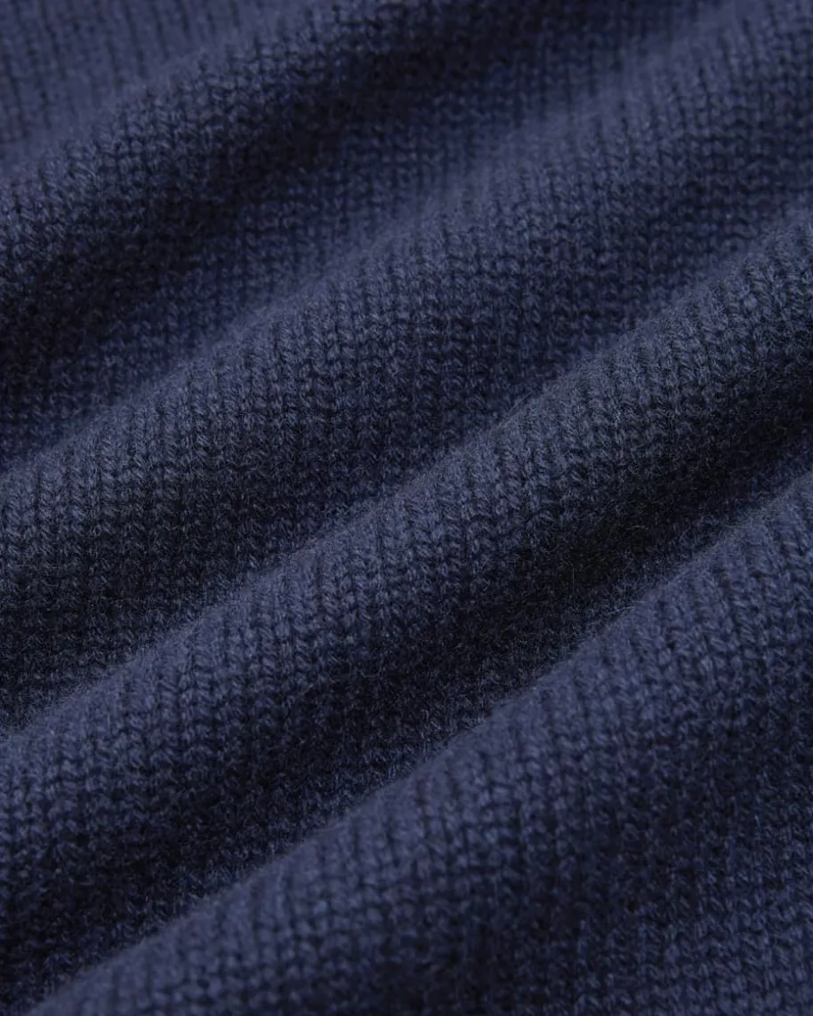 Cashmere-Stehkragenpullover