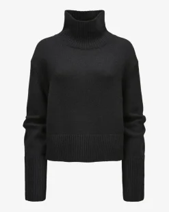 Cashmere-Stehkragenpullover