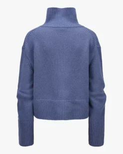 Cashmere-Stehkragenpullover