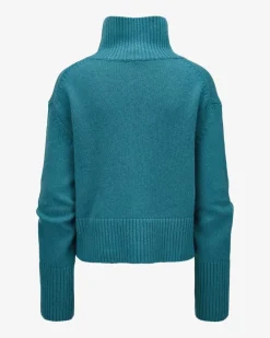 Cashmere-Stehkragenpullover