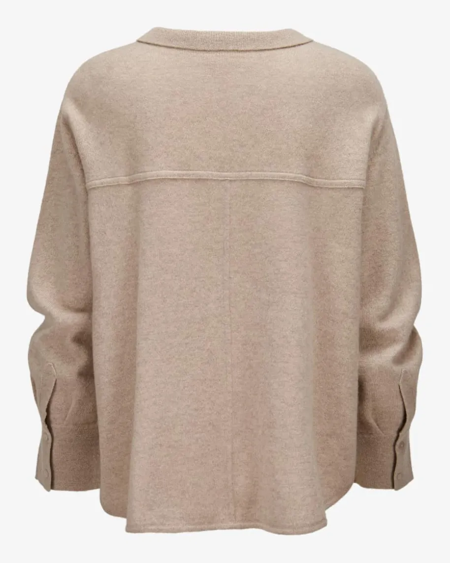 Cashmere-Strickbluse