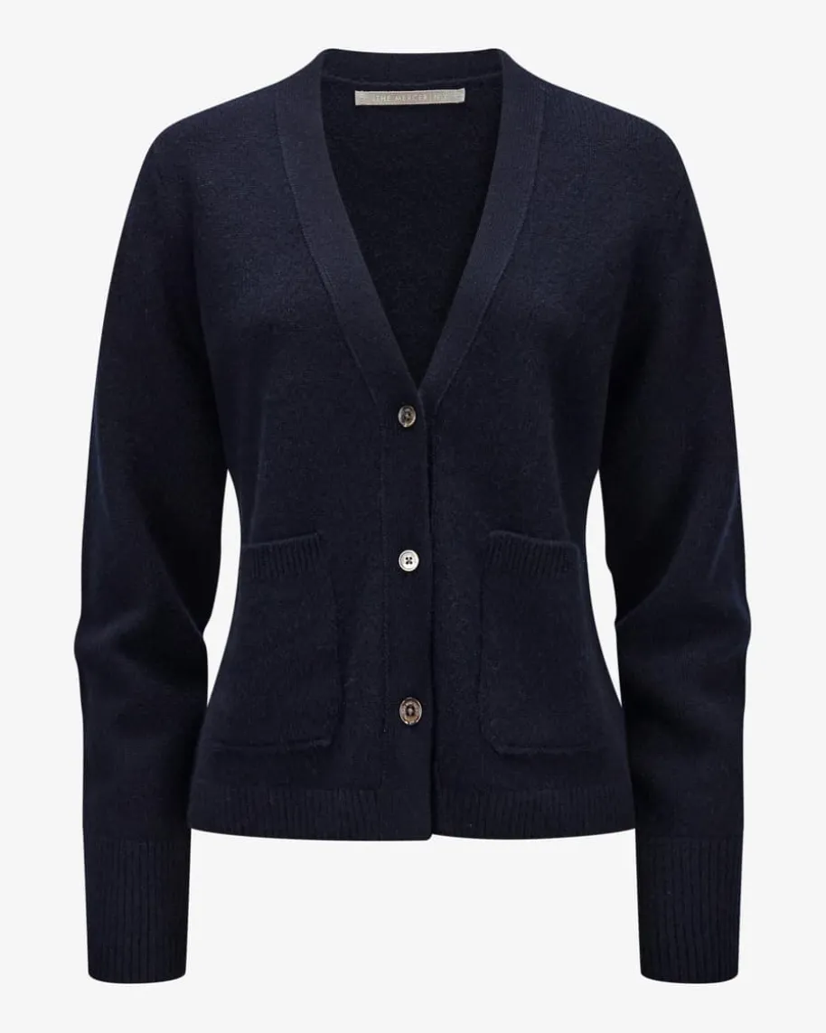 Cashmere-Strickjacke