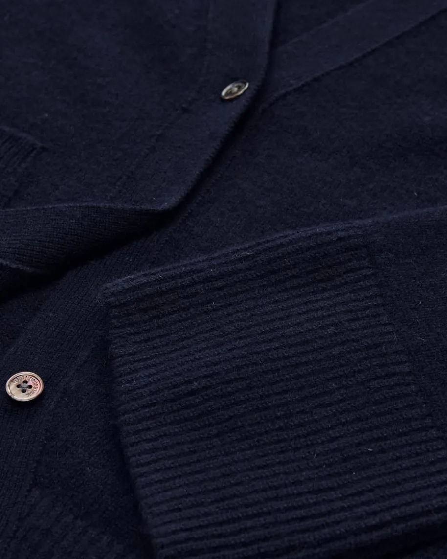 Cashmere-Strickjacke