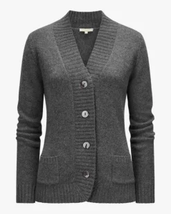 Cashmere-Strickjacke