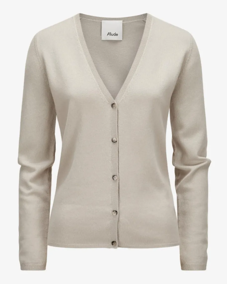 Cashmere-Strickjacke