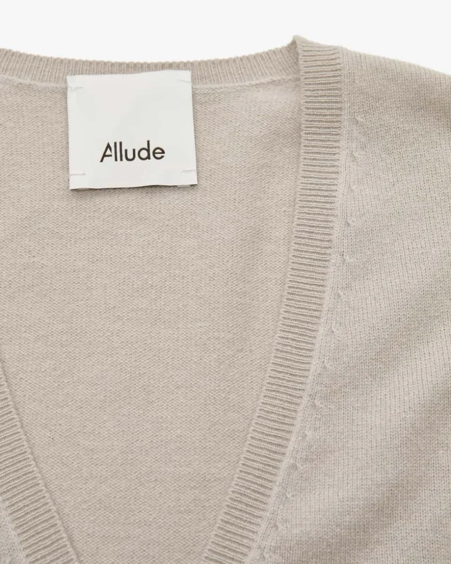 Cashmere-Strickjacke