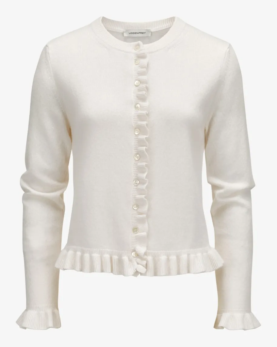 Cashmere-Strickjacke