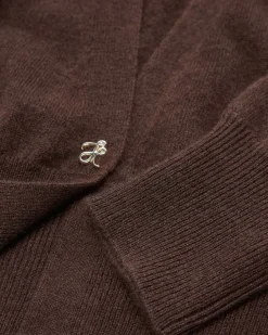 Cashmere-Strickjacke