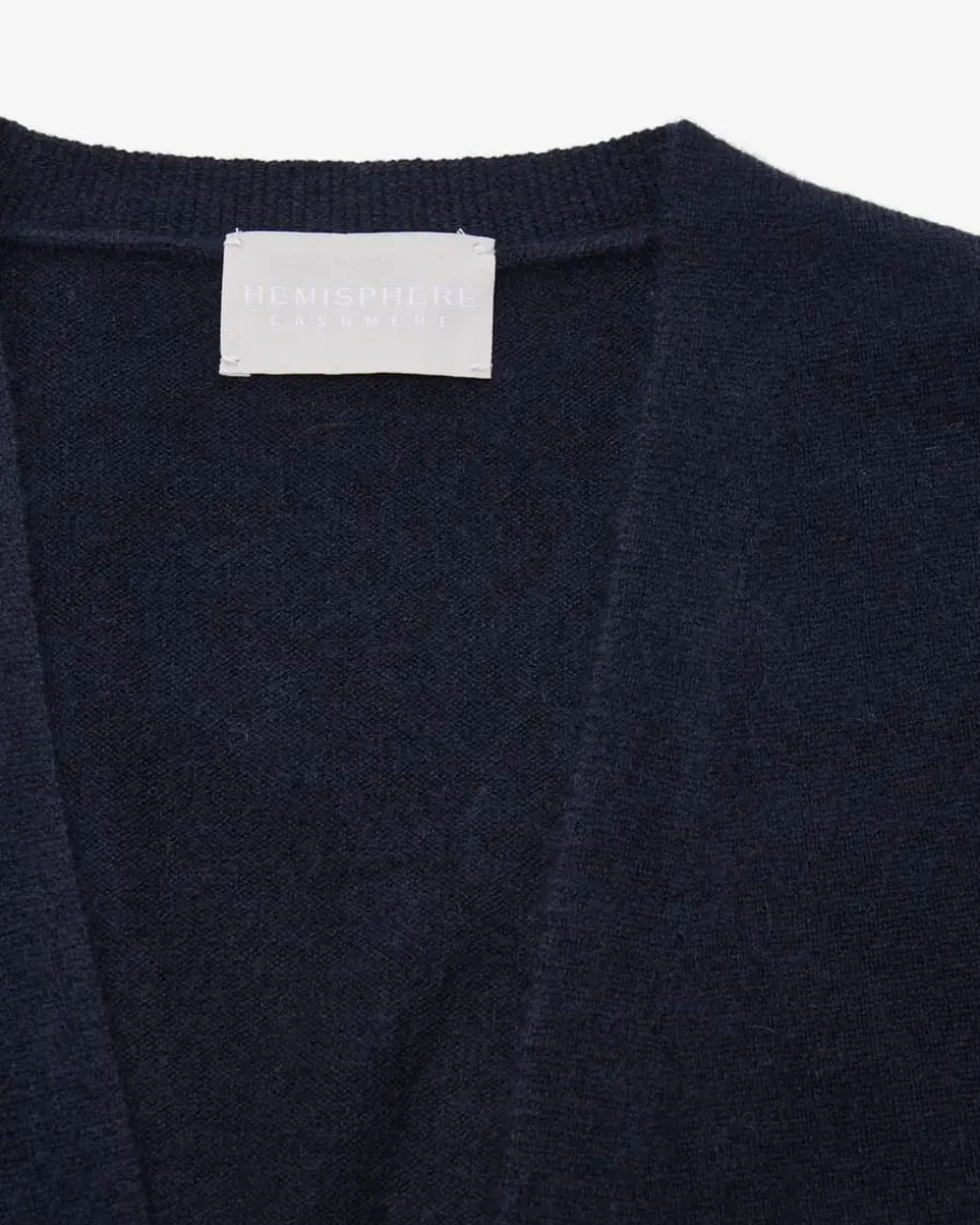 Cashmere-Strickjacke