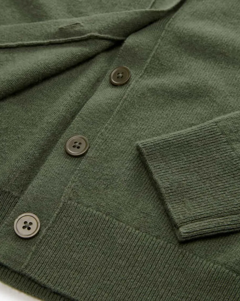 Cashmere-Strickjacke