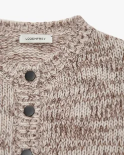 Cashmere-Strickjacke